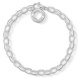 Thomas Sabo Damen Charm-Armband Classic Charm Club 925 Sterling Silber von THOMAS SABO