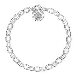 Thomas Sabo Damen Charm-Armband Diamant Charm Club 925 Sterling Silber DCX0001-725-14 von THOMAS SABO