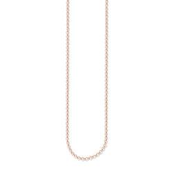 Thomas Sabo Damen-Erbskette 925 Silber teilvergoldet 42 cm - KE1219-415-12-L42v von THOMAS SABO