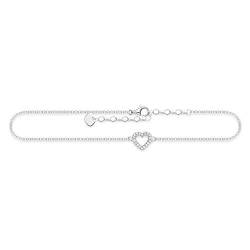 Thomas Sabo Damen Fußkettchen Herz 925 Sterling Silber AK0007-051-14-L27v von THOMAS SABO