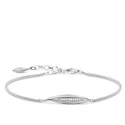 Thomas Sabo Damen-Kettenarmband 925_Sterling_Silber A1935-051-14-L19v von THOMAS SABO