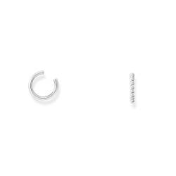 Thomas Sabo Damen Ohrring Ear Cuff 925 Sterling Silber EC0013-001-21 & Damen Ohrklemme Kugeln silber, 925 Sterlingsilber von THOMAS SABO