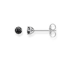 Thomas Sabo Damen Ohrringe Ohrstecker Schwarz 925 Sterling Silber H1964-051-11 von THOMAS SABO