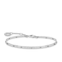 Thomas Sabo Doppel Armband silber, 925 Sterlingsilber, 16-19 cm Länge von THOMAS SABO