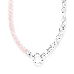 Thomas Sabo Kette mit rosa Perlen vergoldetes Silber KE2188-034-9 von THOMAS SABO