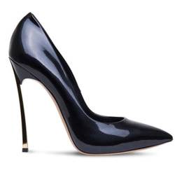 THOYBMO Damen Sandalen High Heeled Geschlossene Metallabsatz Slip-On Schuhe Hohem Absatz Stilettoabsatz Geeignet für Sommer Hochzeitsfeiern Formelle 12CM,Black,43 von THOYBMO