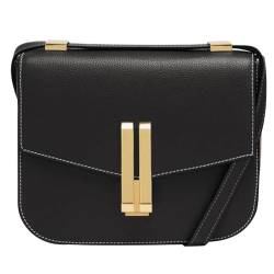 TIAASTAP Handtasche Damen Umhängetasche PU Leder Crossbody Bag Damen klein Schultertasche Vintage Shoulder Bag Women Handytasche zum Umhängen Bauchtasche Messenger-bags von TIAASTAP