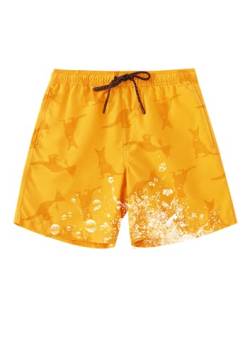 TIDE TREND Badehose für Herren Jungen Badeshorts für Männer Temperaturempfindliche Farbwechsel-Shorts Kurz Vielfarbig Schnelltrocknend Beachshorts von TIDE TREND