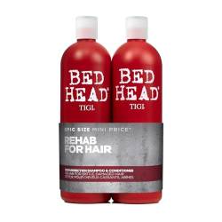 Bed Head by TIGI | Resurrection Shampoo und Conditioner Set | Haarpflege für sprödes und strapaziertes Haar | Kraftvolle, regenerierende Pflegeformel | 2 x 750 ml von TIGI Bed Head