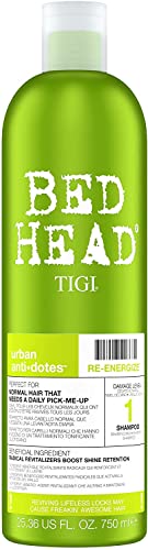Bed Head by Tigi Urban Antidotes Re-Energize Shampoo für normales Haar, 750 ml von TIGI Bed Head