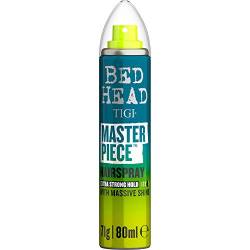 Bed Head by Tigi Masterpiece Shiny Haarspray für starken Halt und Glanz, in Reisegröße, 80 ml von TIGI