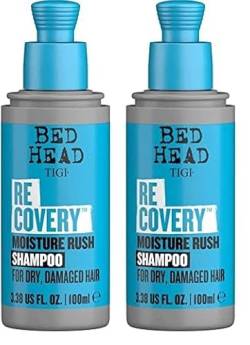 Bed Head by Tigi Recovery SHampoo für trockenes Haar, in Reisegröße, 100 ml (Packung mit 2) von TIGI