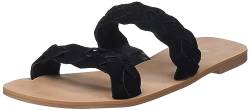 TILDEN Damen Flat Sandal, Schwarz, 37 EU von TILDEN