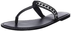 TILDEN Damen Flat Sandal, Schwarz, 38 EU von TILDEN