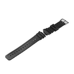 TILEZE Resin Armbanduhr Band Armband 16mm for DW-5600 (Color : Silver buckle, Size : 16mm) von TILEZE