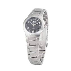 TIME FORCE Damen Analog Quarz Uhr mit Edelstahl Armband TF2287L-01M von TIME FORCE