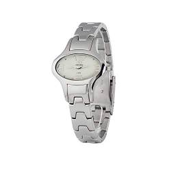 TIME FORCE Damen Analog Quarz Uhr mit Edelstahl Armband TF2635L-04M-1 von TIME FORCE