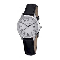 TIME FORCE Damen Analog Quarz Uhr mit Leder Armband TF3305L02 von TIME FORCE