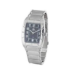 TIME FORCE Herren Analog Quarz Uhr mit Edelstahl Armband TF2502M-04M von TIME FORCE