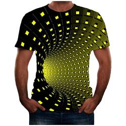 3D Shirts Beiläufige Kurzarmhemd Herren Rundhalsausschnitt T-Shirts Herren Streetstyle Sport Fitness Hemd Herren Kurzarm 3D-Bedrucktes Langarm Shirts Herren von TIMELYE