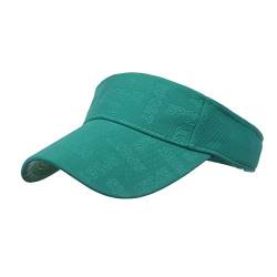 Visor Cap Sonnenvisor Sonnenhut Sommerhut Einstellbar Sonnenschild Baseball Kappe Baseballmütze Visor Golf Tenniskappe mit Sonnenblende Visor Hat Sport Cap Schirmmütze für Damen (#34, One Size) von TIMIYUYU