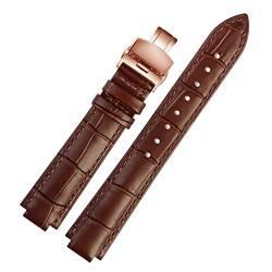TINTAG Echtes Lederarmband für Herren und Damen, konvexes Lederband, 14 x 8 mm, 18 x 11 mm, 20 x 12 mm, modisches Armband, 14-8mm, Achat von TINTAG