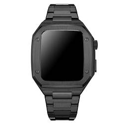 TINTAG Metall-Smartwatch-Set, Armband für Apple Watch, 45 mm, Edelstahl, Fallschutz, trendiges Armband für iWatch Serie 6, 5, 4, SE, 44 mm, 45mm Fro 8/7, Achat von TINTAG