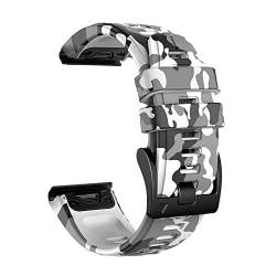 TINTAG Silikon-Uhrenarmband für Garmin Fenix 7X 7 6X 6Pro 5 5X Plus Descent Mk2 D2 Schnellverschluss-Smartwatch-Zubehör, 26 mm, 22 mm, 22 mm, Achat von TINTAG