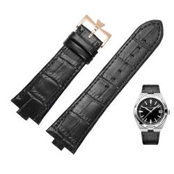 TIOYW Echtes Leder Armband Für Vacheron Constantin OVERSEAS Serie 4500V 5500V P47040 Edelstahl Schnalle Männer Uhrenarmband 25-8mm, 25-8mm, Achat von TIOYW