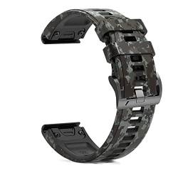 TIOYW Quickfit-Uhrenarmband für Garmin Fenix 7X 7 6 6X Pro 5X 5 3HR 935 945 MK2, echtes Lederband, Silikon-Uhrenarmband, 22 mm, 26 mm, For Fenix 7, Achat von TIOYW