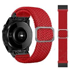 TIOYW Uhrenarmband für Garmin Fenix 5 5X Plus 6X Pro 3 HR Saphir Fenix 7 7X Epix Loop Nylon Smartwatch Armband 22 mm 26 mm, 26 mm, Achat von TIOYW