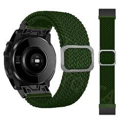 TIOYW Uhrenarmband für Garmin Fenix 5 5X Plus 6X Pro 3 HR Saphir Fenix 7 7X Epix Loop Nylon Smartwatch Armband 22 mm 26 mm, 26mm Fenix 6X 6XPro, Achat von TIOYW