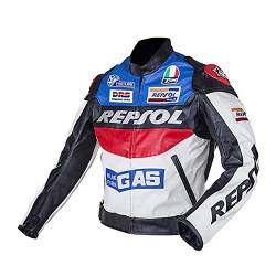 TIUTIU Motorradjacke - Frühjahr Und Herbst Unisex Motorradjacke - Wasserdichter Und Fallender Rennanzug - Rally Motorrad Jersey (Blue,XXL) von TIUTIU