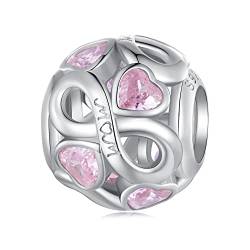 TIZU Sterling Silber Mom Charms Original Anhänger Kompatibel Pandora Armbänder Charms Muttertag Geschenk von TIZU