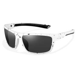 TJUTR Fahrradbrille Sportbrille Selbsttönend Photochromatisch Sonnebrille Fahrrad Brille für Rennrad, MTB und Joggen! Hochwertige Sportsonnenbrille mit UV400 Schutz von TJUTR