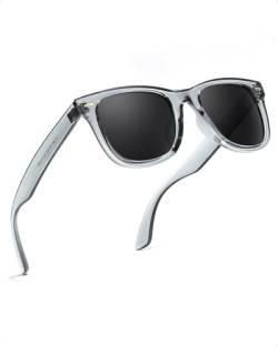 TJUTR Sonnenbrille Herren Polarisiert - Retro-Stil mit UV400-Schutz Gläsern. Ideale für Reisen und Fahren von TJUTR