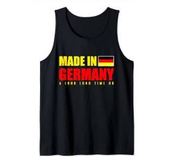 Made in Germany Deutsch Deutschland Flagge Long Time Design Tank Top von TM Shirts