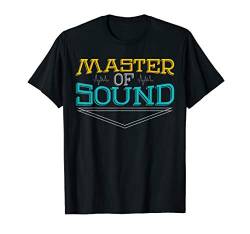 Tontechniker Spruch Master Of Sound Toningenieur Vintage T-Shirt von TM Shirts