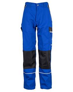 TMG® | Blaue Arbeitshose für Herren, Lange Arbeitshose mit Kniepolstertaschen, viel Stauraum, Männer Arbeitshose | 102 von TMG INTERNATIONAL Textile Management Group