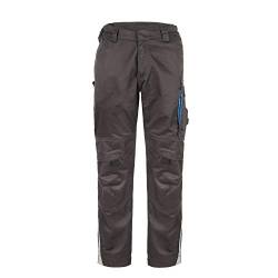 TMG | Arbeitshose Elegance für Herren, Bundhose mit Kniepolster & Reflektorstreifen, graue Cargohose, robust | Gr. 64 von TMG INTERNATIONAL Textile Management Group