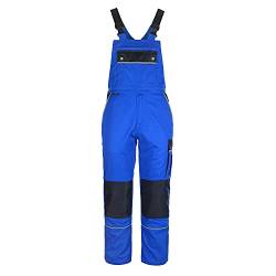 TMG | Leichte Arbeitslatzhose für Herren Style Light, blaue Arbeitshose mit Kniepolster & Taschen, robust, 3XL | Gr. 62 von TMG INTERNATIONAL Textile Management Group