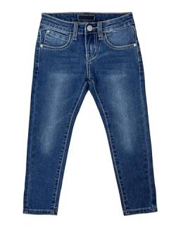 TMK Lange Jeans für Kinder, Jeanshose für Jungen mit elastischem Bund, Denim-Hose Blau Junior 4-14 Jahre (Code 2300), Jeans-2363, 6 Jahre von TMK