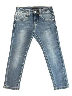 TMK Lange Jeans für Kinder, Jeanshose für Jungen mit elastischem Bund, Denim-Hose Blau Junior Mädchen (Code 2300), Jeans-2356, 8 Jahre von TMK