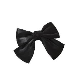 TOBILE Haarspangen, 5 Stück, modische Haarschleife, schwarze Schleife, Haarnadel, elegante Damen-Kopfbedeckung, Accessoires, Haarspangen, schwarz 02 von TOBILE