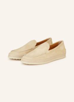 Tod's Mokassins Gomma Rafia 92k beige von TOD'S