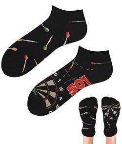 TODO Colours Lustige Socken mit Motiv - Mehrfarbige, Bunte, Verrückte für die Lebensfreude (43-46, z LOW Dart) von TODO