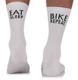 TODO Fahrradsocken Herren und Damen. Atmungsaktive Rennrad Socken. Motiv Fahrrad-Socken Herren, Radsocken Herren (Bike Repeat BA, 47-50) von TODO