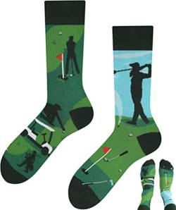 TODO Lustige Golf Socken Herren und Damen. Golf Geschenk für Golfer (43-46) von TODO
