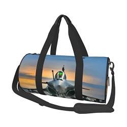 Schöne runde Reisegepäcktasche mit großem Fassungsvermögen, geeignet für Training, Reisen, viele Outdoor-Aktivitäten, Flugzeig, Einheitsgröße von TOLKAT