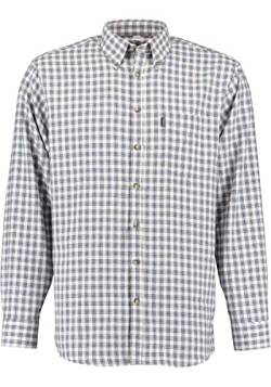 TOM COLLINS Herren Hemd Langarm Freizeithemd mit Button-Down Kragen Iwubi, Größe:43/44, Farbe:Natur von TOM COLLINS